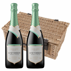 Buy & Send Nyetimber Demi-Sec English Sparkling Wine 75cl Twin Hamper (2x75cl)