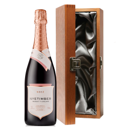 Buy & Send Nyetimber Rose English Sparkling Wine 75cl in Luxury Gift Box