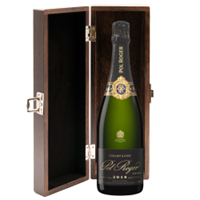 Buy & Send Pol Roger Brut 2018 Vintage Champagne 75cl in Luxury Elm Wood  Gift Box