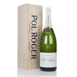 Buy & Send Jeroboam of Pol Roger Brut, NV, Champagne, 3L