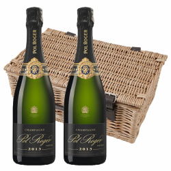 Buy & Send Pol Roger Brut Vintage 2013 Champagne 75cl Twin Hamper (2x75cl)