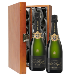 Buy & Send Pol Roger Brut Vintage 2013 Champagne 75cl Twin Luxury Gift Boxed (2x75cl)