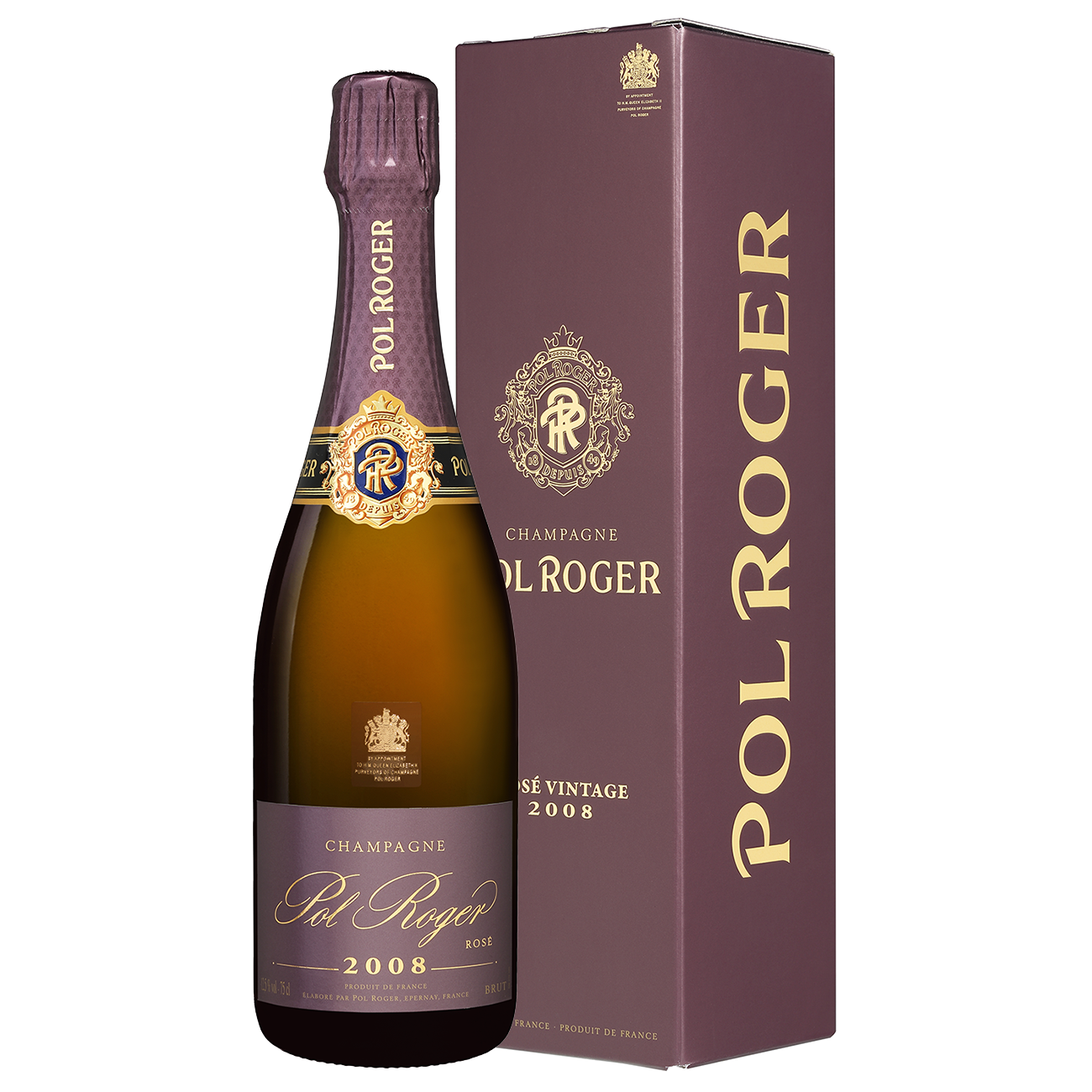 Buy & Send Pol Roger Brut , Vintage Rose, 2008