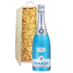 Buy & Send Pommery Blue Sky Champagne 75cl In Pine Gift Box