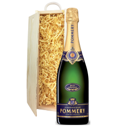 Buy & Send Pommery Brut Apanage Champagne 75cl In Pine Gift Box
