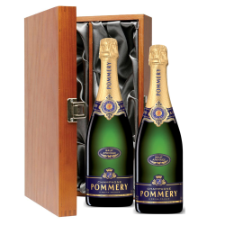Buy & Send Pommery Brut Apanage Champagne 75cl Twin Luxury Gift Boxed (2x75cl)