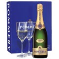 Buy & Send Pommery Grand Cru Vintage Brut Champagne Gift Pack With 2 Flutes 75cl