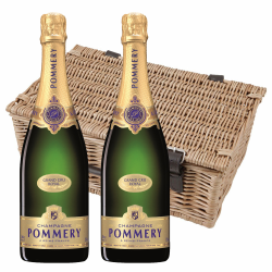 Buy & Send Pommery Grand Cru Vintage 2006 Champagne 75cl Twin Hamper (2x75cl)
