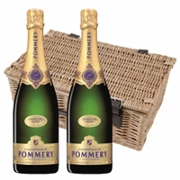 Buy & Send Pommery Grand Cru Vintage 2009 Champagne 75cl Twin Hamper (2x75cl)