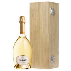Buy & Send Ruinart Blanc de Blanc Champagne 75cl Oak Luxury Gift Boxed