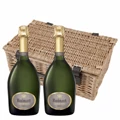 Buy & Send Ruinart Brut Chamapagne 75cl Twin Hamper (2x75cl)