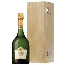Buy & Send Taittinger Comtes de Grand Crus Champagne 2011 75cl Oak Luxury Gift Boxed