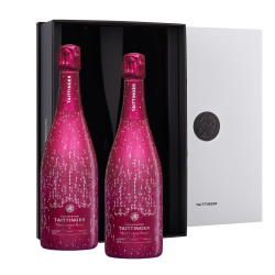 Buy & Send Taittinger Nocturne Rose City Lights Champagne 75cl in Branded Monochrome Gift Box