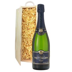 Buy & Send Taittinger Prelude Grands Crus Champagne 75cl In Pine Gift Box