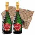 Buy & Send Tsarine Cuvee Premium Brut Champagne 75cl Twin Hamper (2x75cl)