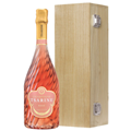 Buy & Send Tsarine Rose Champagne NV 75cl Oak Luxury Gift Boxed