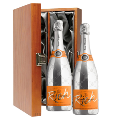 Buy & Send Veuve Clicquot Rich Champagne 75cl Twin Luxury Gift Boxed (2x75cl)