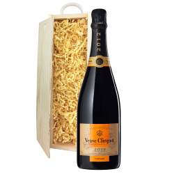 Buy & Send Veuve Clicquot, Vintage 2012 Champagne 75cl In Pine Gift Box