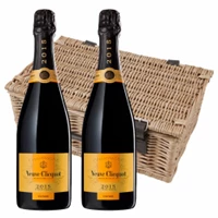 Buy & Send Veuve Clicquot Vintage 2015 Champagne 75cl Twin Hamper (2x75cl)