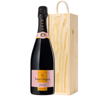 Buy & Send Veuve Clicquot Vintage Rose 2015 75cl In Pine Gift Box