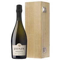 Buy & Send Zonin Prosecco Brut Millesimato DOC 75cl Oak Luxury Gift Boxed